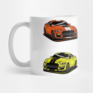 X4 Mustang Shelby GT500 Mug